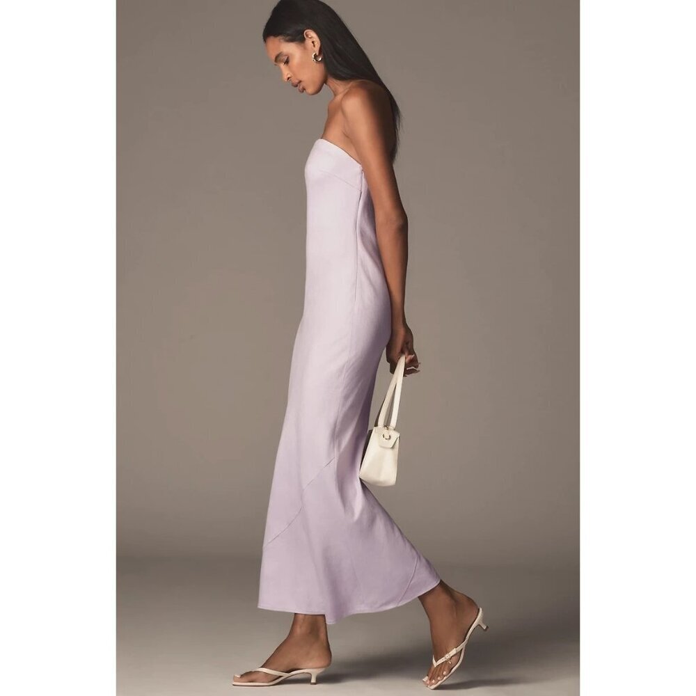 The Tilda Linen Blend Slip Dress XL - Picture 3 of 3